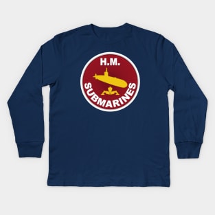 HM Submarines Kids Long Sleeve T-Shirt